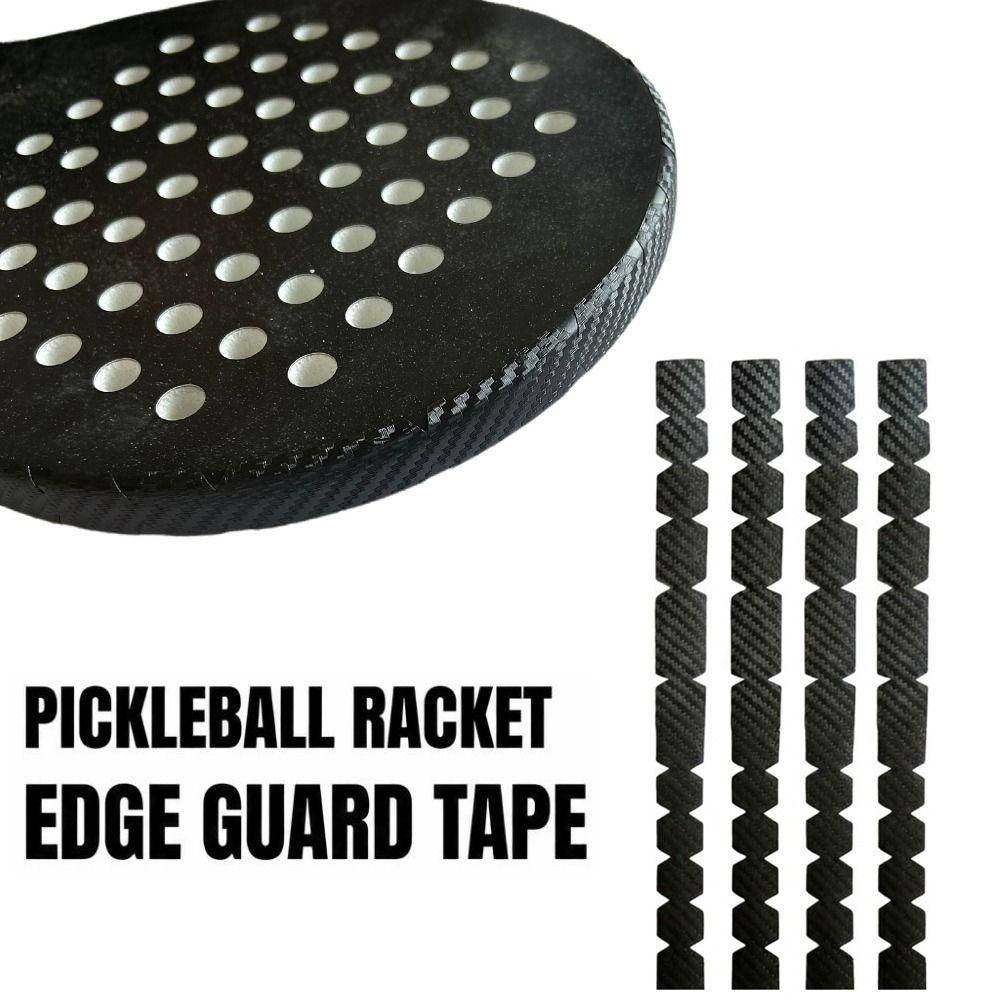 TPU Pickleball Racket Edge Sticker High Fit Paddle Head Edge Tape Training