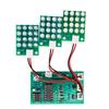 1/2/5 шт. CD4017+NE555 Светодиодный Водный Свет DIY Комплект Красный Белый Синий Электронный Сварочный Модуль Обучающие Запасные Части TJ-56-715 DC 12V