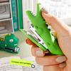 Mini Stapler for Desk Small Cute Stapler Crocodile Dinosaur Design Pocket Stapler Office Supply Accessory