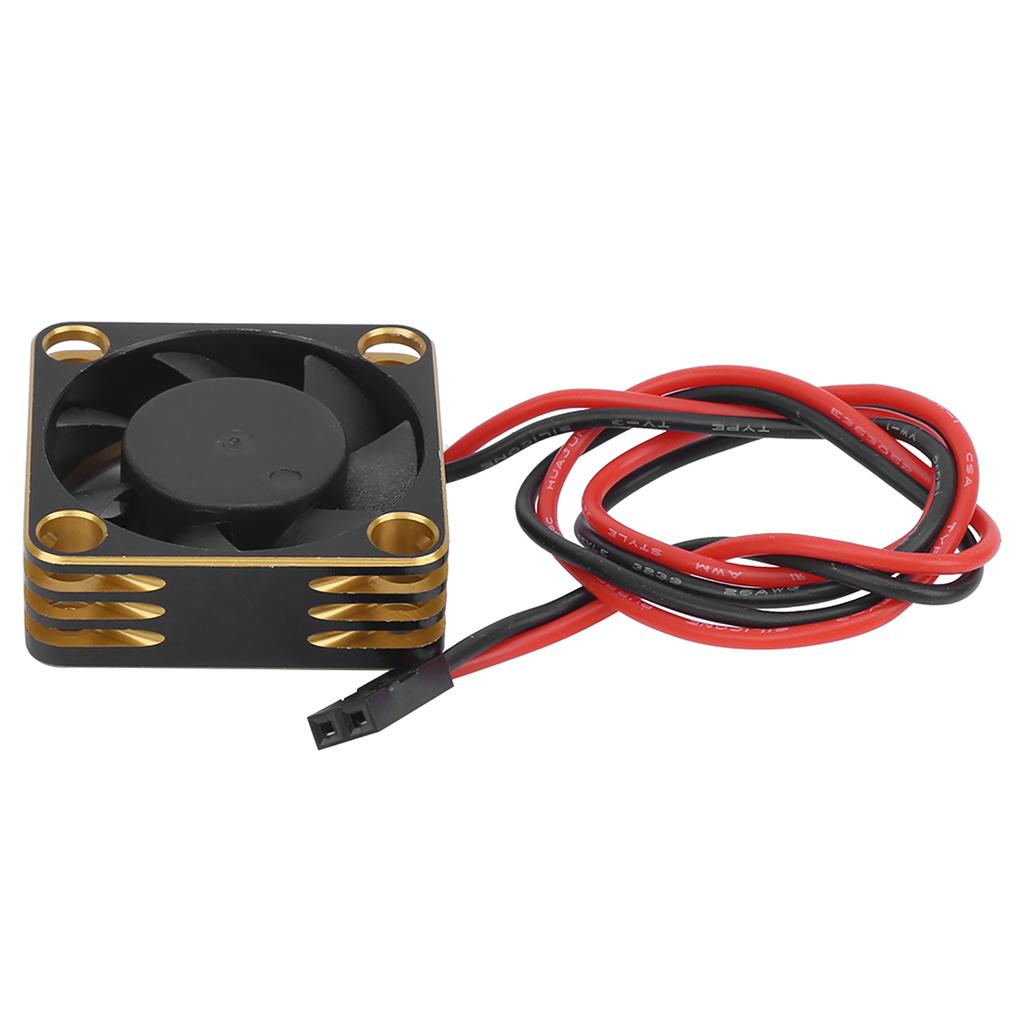 Алюминиевый охлаждающий вентилятор 30x30 мм 28000 об/мин Используется для бесколлекторного двигателя RC540 Запасные частиЗолото