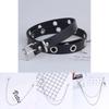 Womens Punk Unique Fashion Uniform Accessory Including Fashionable Chain Waist Belt And Bag Compact