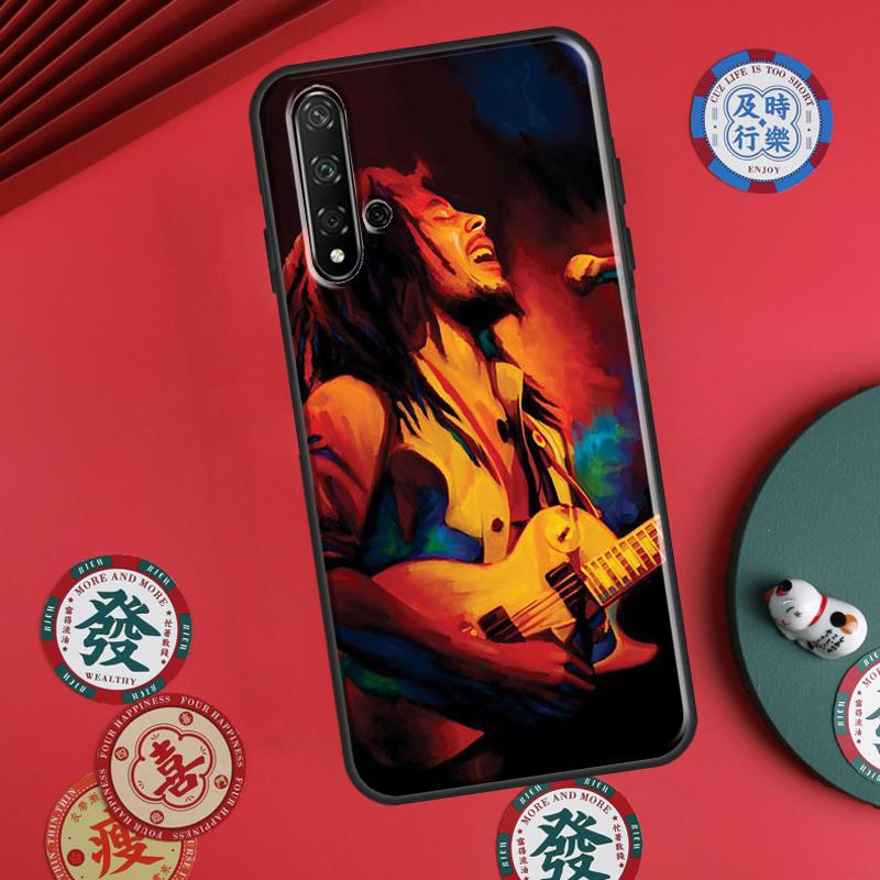 Bob Marley For Huawei P60 Pro P30 P40 Lite Nova Y61 Y91 Y90 Y70 Y60 Y72 12s 12i 11i 7i 8i 9 10 SE Case