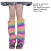 Faux Fur Fuzzy Leg Warmer for Women Girls Soft Plush Furry Boot Covers Winter Warm Boot Cuff Sleeves for Party Costume