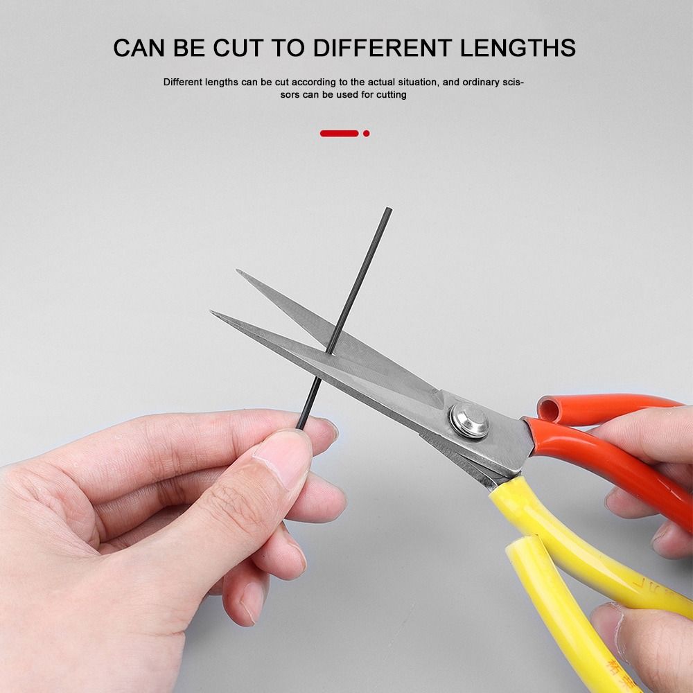 White Twist Ties Black Fix Strings Iron Wire Ties Cable Fasteners