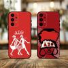 Чехол для телефона D-Delta S-Sigma T-Theta-A для Samsung Galaxy A73,A72,A71,A70,A53,A52,A51, Мягкий силиконовый черный чехол
