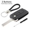 2 кнопки Citroen Выкидной ключ Брелок Чехол Замена 207 307 308 407 C1 C2 C3 C4 Брелок Отвертка Износостойкий