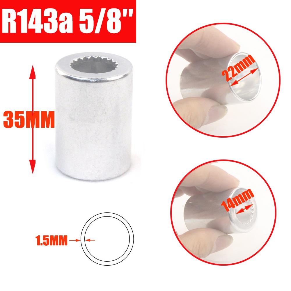 Алюминиевая обжимная гильза для шланга кондиционера R12 R134A 3/8'' 1/2'' 5/8'' 3/4'' 4 шт./упак.