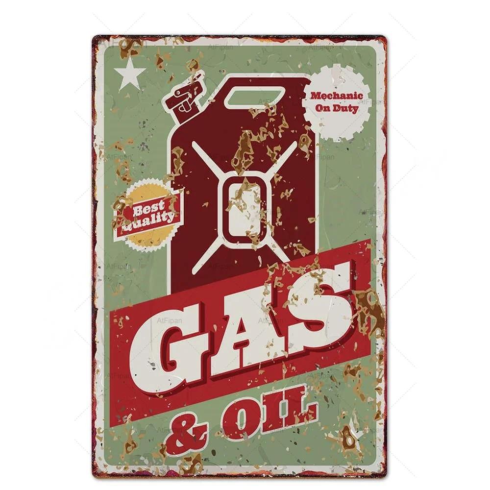 Винтажная металлическая жестяная табличка Ретро настенный декор Постер для гаража, автозаправки, автомастерской Идеальный акцент для домашнего декора