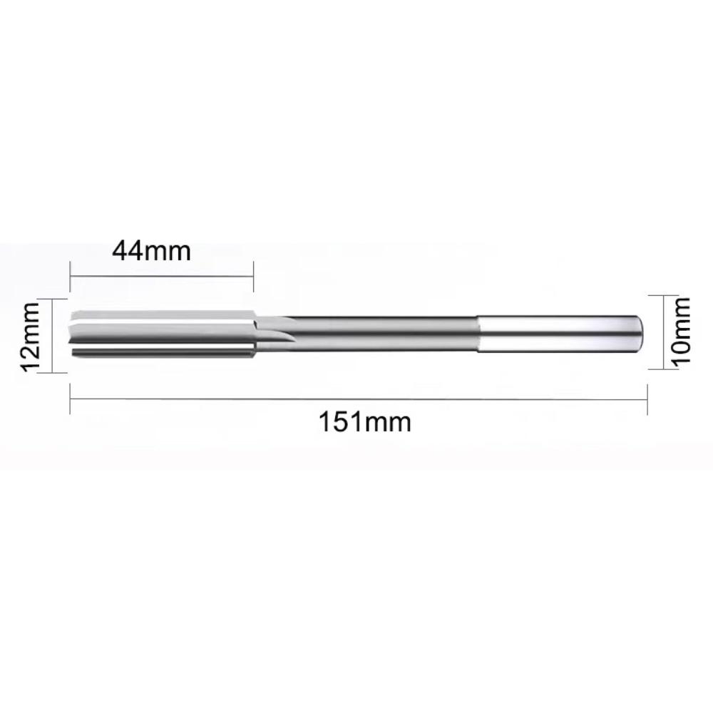 Shank Diameter Chucking Reamer Straight Flute Machining Tool Drill HSS Reamer  Metal Machining