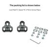 3-Hole Cycling Cleats Anti-Slip Bike Pedal Cleats for Look KEO Pedals Indoor Cycling Training