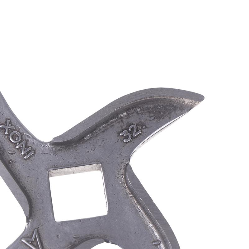 Для лезвия мясорубки из нержавеющей стали Turtle Back Knife Cross Blade Accessories 5/8/10/22/32 Type Мясорубка Blade