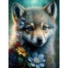 Алмазная картина Полный дрель Лиса Лось Круглая алмазная живопись Ручная работа Красивый павлин Слон Животное Diy Алмазная мозаика Картина Украшение дома