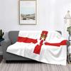 Ulster Banner Flag Of Northern Ireland Blanket Flannel Summer Air Conditioning Soft Throw Blankets for Home Outdoor Bedspreads