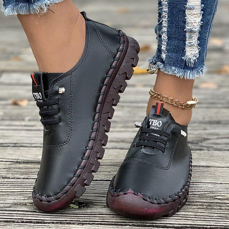 Кроссовки женские туфли лоферы на шнуровке кожаные туфли на плоской подошве новинка весна 2024 повседневная удобная обувь для мам Mujer Zapatos Chaussure Femme