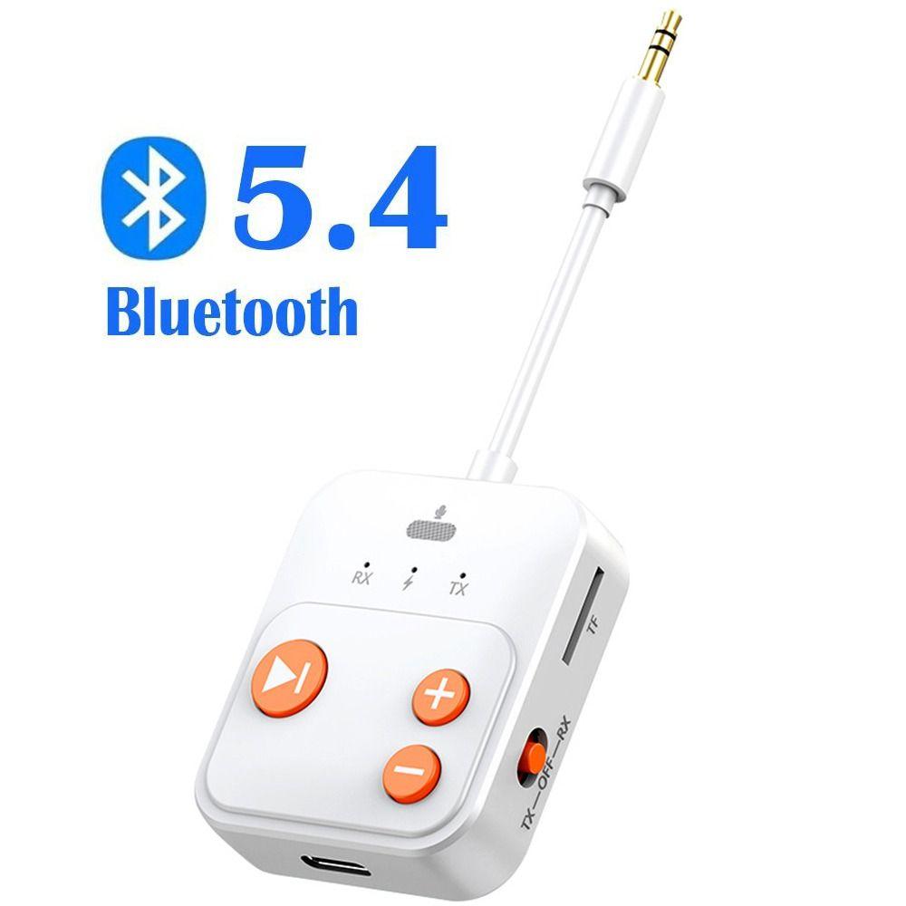 With Mic Wireless Receiver Transmitter Type-C Changing TX/RX BT Boxes  for TV Car Speaker