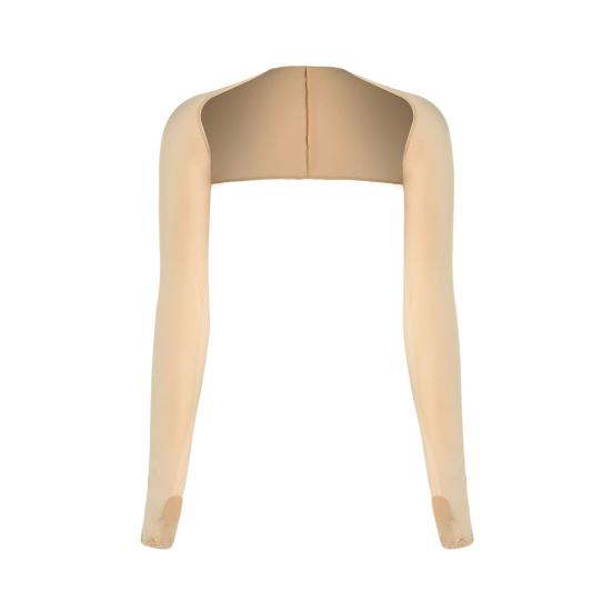 Солнцезащитные рукава для велоспорта, гольфа, анти-УФ, однотонный, ледяной, наплечный, быстросохнущий, повседневный, дорожный, охлаждающий, наплечный рукав