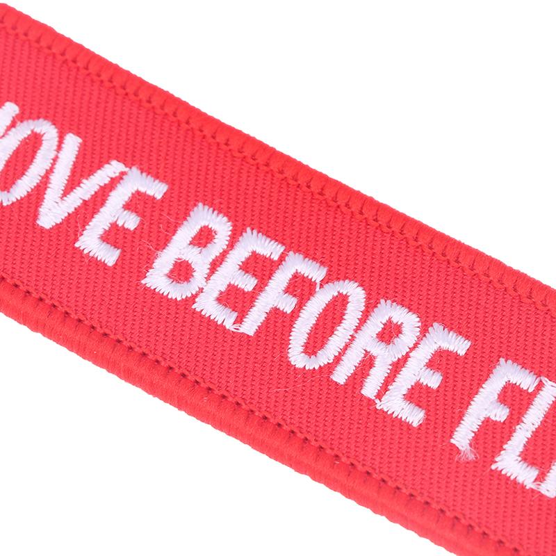 Remove Before Flight Car Key Chain Aviation Gifts Keyring Key Tag Holder