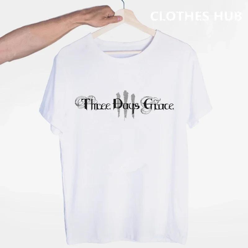 Three Days Grace Music Band T-shirt O-Neck Short Sleeves Summer Casual Fashion Unisex Unisex And Wo Unisex Tshirt Shirt