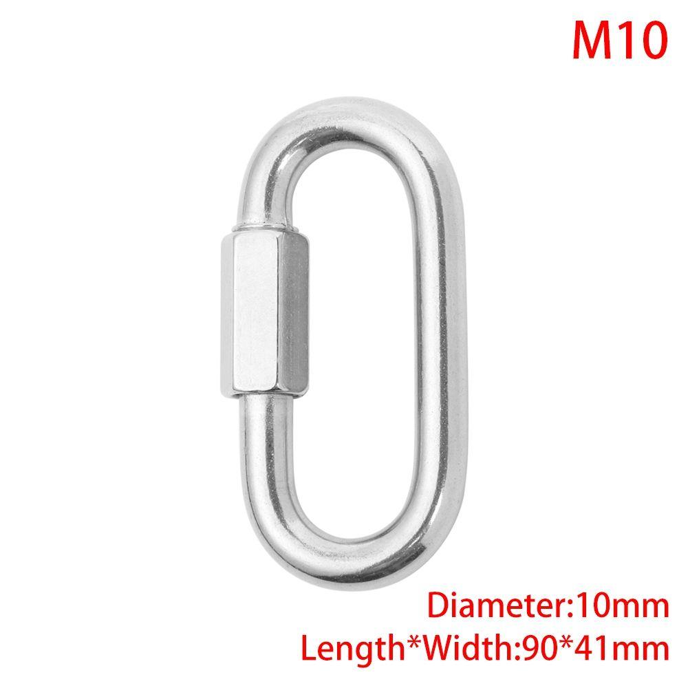 Винтовой замок Быстрые звенья Безопасный карабин Карабины Альпинистское снаряжение Соединительное кольцо цепи карабина