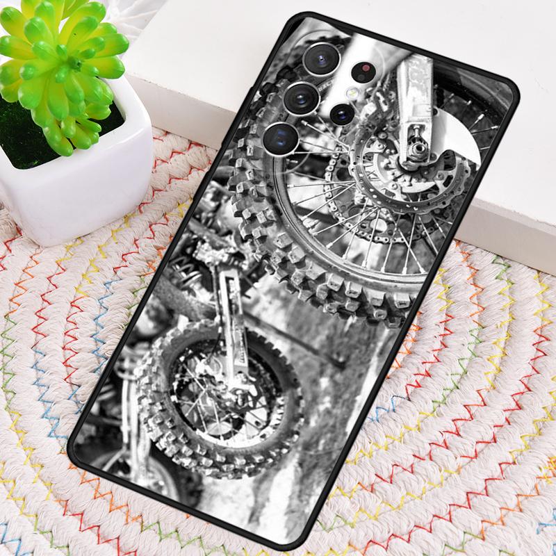 Чехол для телефона Samsung Galaxy note 10 pro S26 Ultra S23 S24 FE S25 S21 S22 PLUS с рисунком Dirt MX Bike Motocross, противоударный