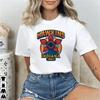 Hawkins Demogorgon Casual Shirt Tee Tshirt Harajuku Classic T Shirt Streetwear Graphic 2000s Sleeve White T Shirt
