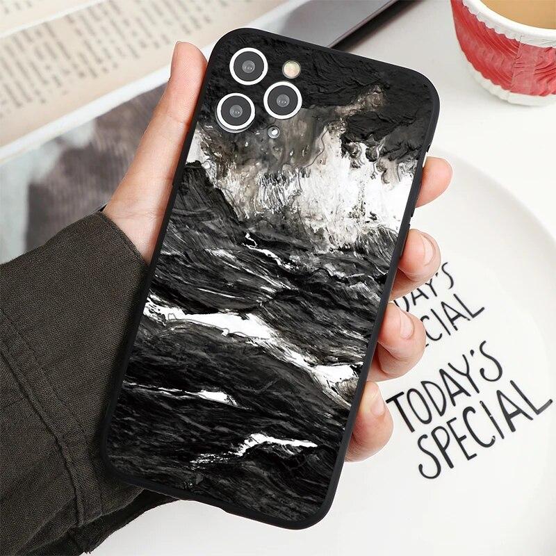 Анимация Прекрасный мягкий модный телефон для Iphone 6s Mini Max 13 XR 6 Plus 11 8 14 XS 12 Pro X 7, силиконовый мягкий прямой силиконовый чехол из ТПУ