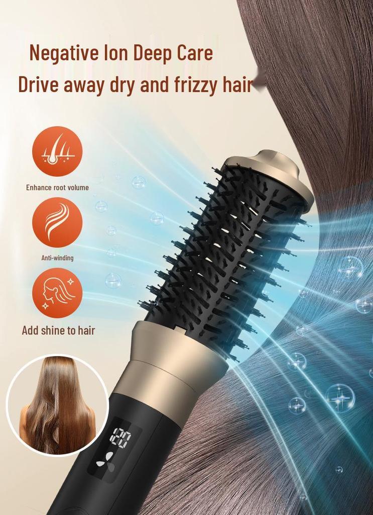 8-в-1 Высокоскоростной ионный фен и набор автоматических расчесок для завивки
