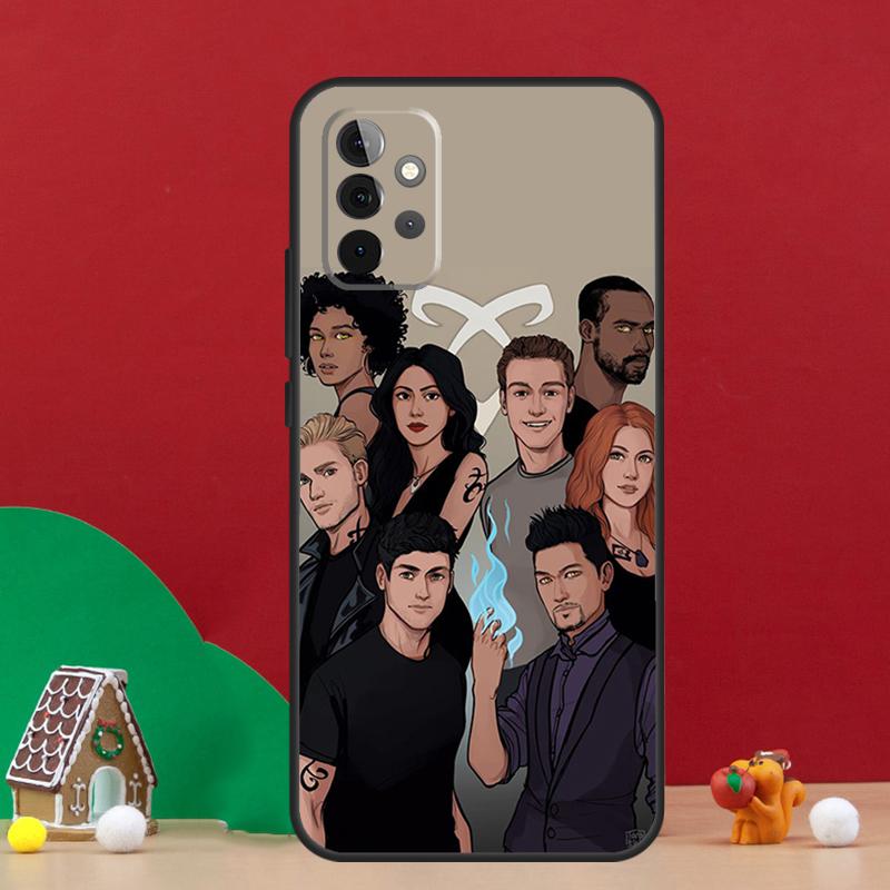 Чехол Shadowhunters для Samsung Galaxy A17 A06 A16 A56 A36 A54 A34 A14 A52 A32 A13 A23 A33 A53 A15 A35 A55