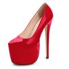 Sexy 18cm Extreme High Heels Shoes Woman Platform Black Red Pink Heeled Pumps Lady Big Size Stripper Fetish Dance Wedding Shoes