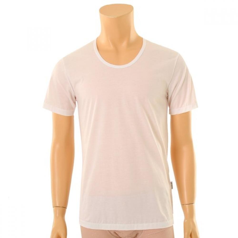Wacoal Premium SwiSS Cotton 120S Men S Short Sleeve Running Wmv8630a