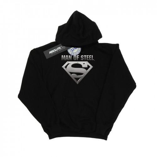 DC Comics Womens/Ladies Superman Man Of Steel Shield Hoodie