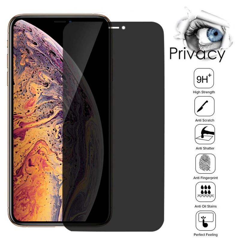 2 шт. антишпионская защитная пленка из закаленного стекла для iPhone 11 12 13 14 Pro Max ProMax Plus MINI 7 8 Plus 14Pro 13Pro 12Pro 11Pro 14ProMax