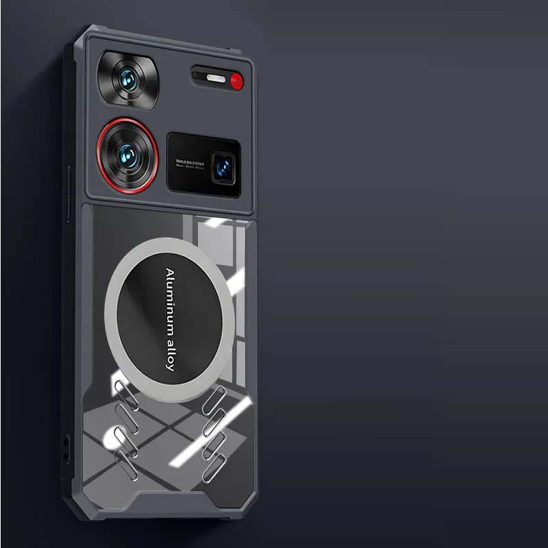 Охлаждающий рассеивающий тепло прозрачный чехол для телефона ZTE nubia Z60 Ultra Z50S Pro для Magsafe Магнитный чехол Magsafe для Nubia Z50 Ultra Z30 Z40S Pro