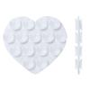 Washable Sucker Support Heart-shape Mobile Phone Fixed Pad New Phone Accessories  Universal