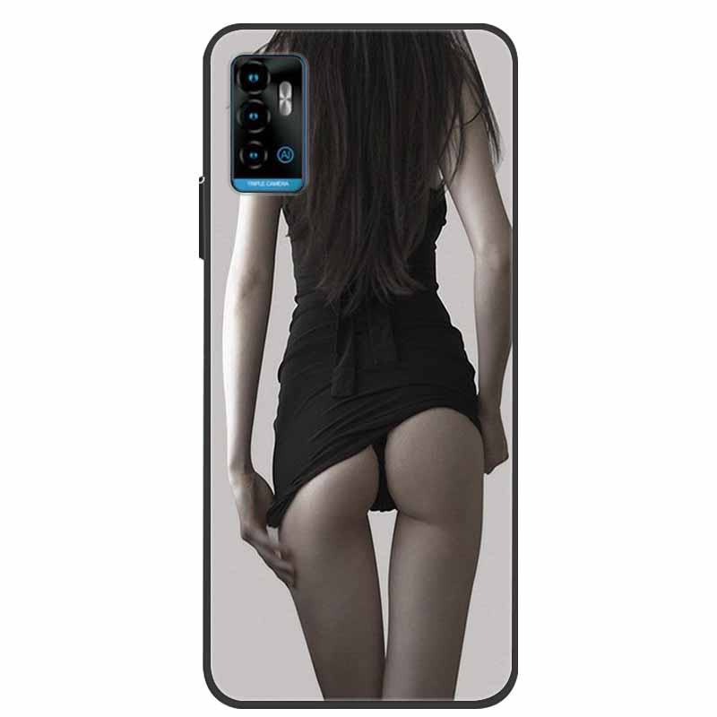 Для ZTE Blade A71 Чехол Силиконовая Задняя Крышка Чехол для Телефона Для ZTE Blade A71 Мягкие Чехлы для ZTE BladeA71 A 71 2021 Защитный Бампер