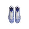 Nike Кроссовки мужские Zoom Mercurial Superfly 9 Academy CR7 AG Azulejo белые Concord средне-синие DV8187-182