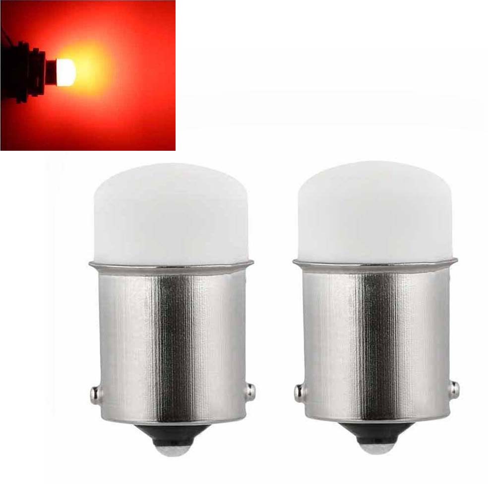2Pcs/1pc P21W P21 5W LED Bulb 1156 1157 BA15S BAY15D Led Car Signal Lamp R5W R10W DRL Daytime Running Light 12V Auto White Yellow Red