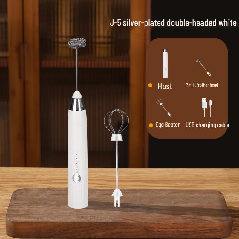Новый электрический вспениватель молока из нержавеющей стали и портативный миксер