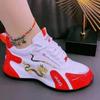 Fashion Designer Sneakers for Women Summer Leather Waterproof Casual Sports Shoes Women Lightweight Breathable Non-slip Platform Shoes