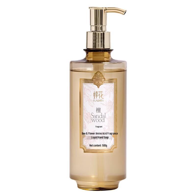 BEE&FLOWER Long-Lasting Fragrance Moisturizing Liquid Soap - Warm Sandalwood