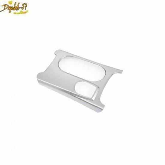 ABS Silver Central Console Water Cup Cover Trim Decor For Benz GLA CLA 2013-