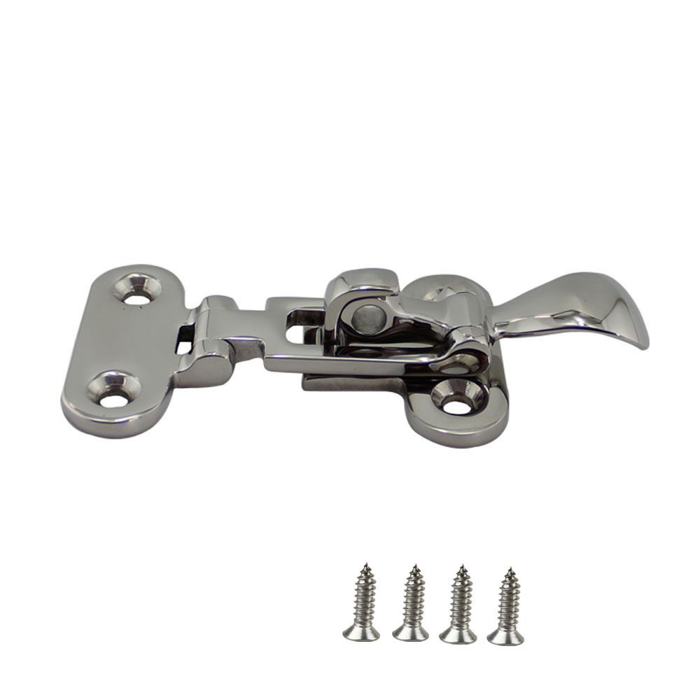 Marine Grade Deck Hasp Locker 316 Stainless Steel Boat Door Hatch Marine Hardware  Boat Deck