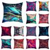 Abstract Irregular Printing Pattern Pillowcase Home Living Room Sofa Car Seat Decoration Cushion Cover Pillowcase