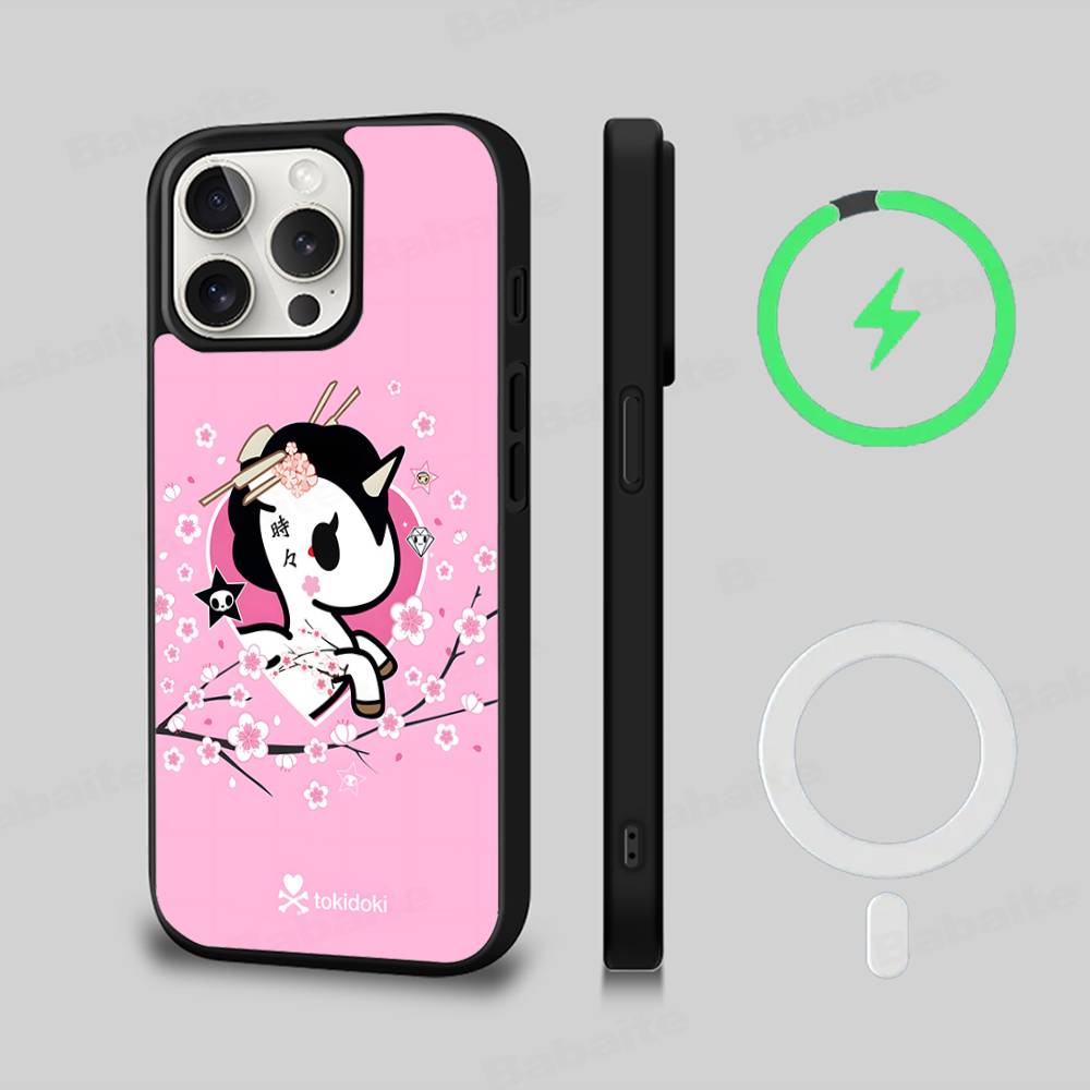 H-Hazbin Hotel Ангел Для Magsafe Магнитный Беспроводной Для IPhone 16 15 14 13 12 11 17 Pro Max Plus Чехол для Телефона