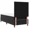 Box Spring Bed with Headboard Black 90 x 190 cm Velvet