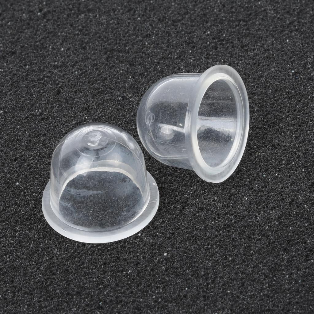 100pcs Transparent Primer Bulbs Garden Power Tool Lawn Mower Accessories For Stihl Shindaiwa Echo Homelite Robin Carburetor