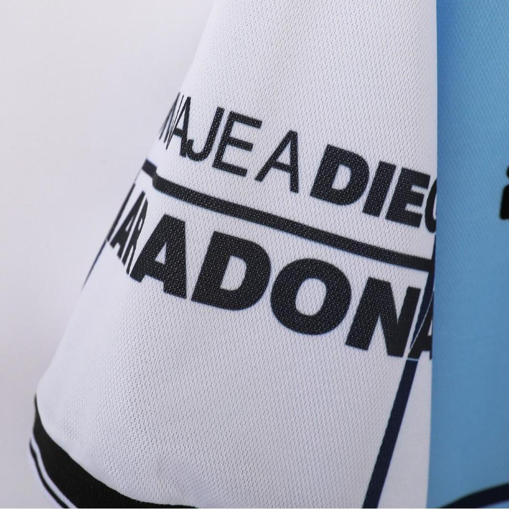 2001 Argentina Home Maradona Retro Jersey - Personalized & Customizable