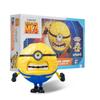 Minions Despicable Me 4 Inch Mega Jerry Action Figure with Rotating Body and 3 Interchangeable Expressions Minion Model Gift for Kids Ages 8 and Up
