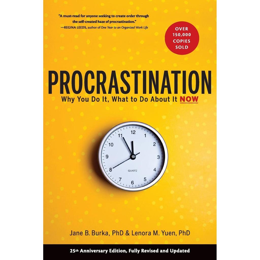 Procrastination Why You Do It What To Do About It Now Paperback # m933 IND -M12