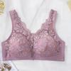 Сексуальный кружевной бюстгальтер для женщин Push Up Bra Бесшовное нижнее белье Удобные тонкие чашки Полные чашки Bralette Большие размеры Бюстгальтеры